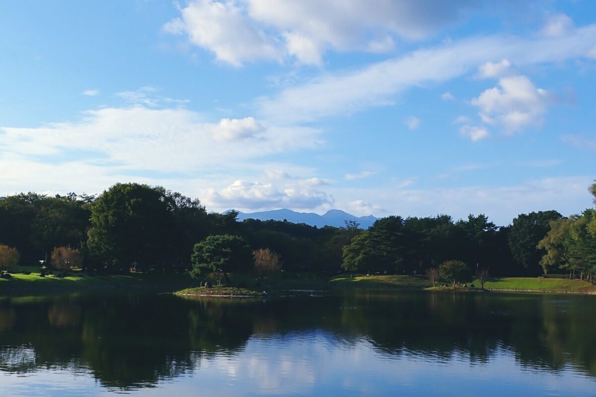 清々しい秋空が広がるキャンプ場🌞