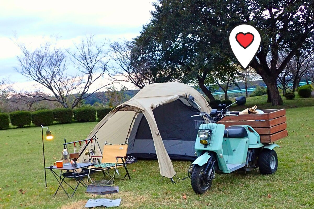 可愛いサイトと3輪バイク🎵